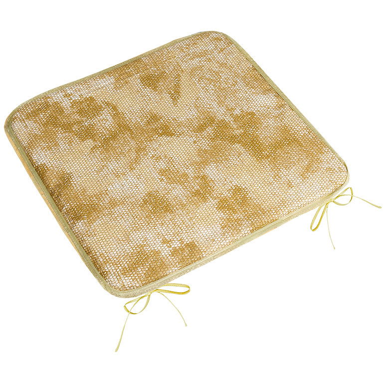 BELLATEX Adéla Seat cushion 34/229 smooth 40 × 40 cm snakeskin brown (12447)