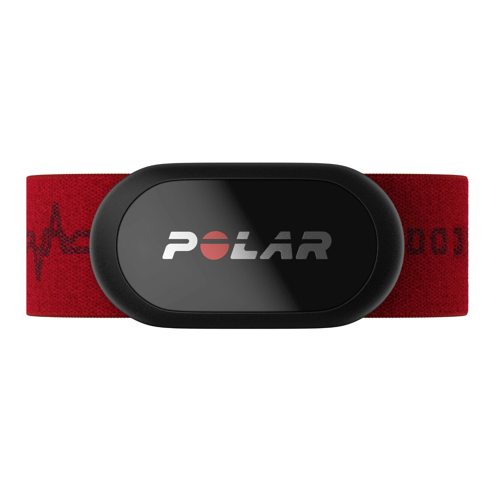 Polar H10 Red Beat pulzusmérő szenzor mellkaspánt M-XXL - Piros (H10 TEXT RED M-XXL)