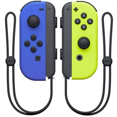 Nintendo Switch Joy-Con 2er-Set blau/neon-gelb Kontroller Switch Kék, Neonsárga (10002887) (10002887)