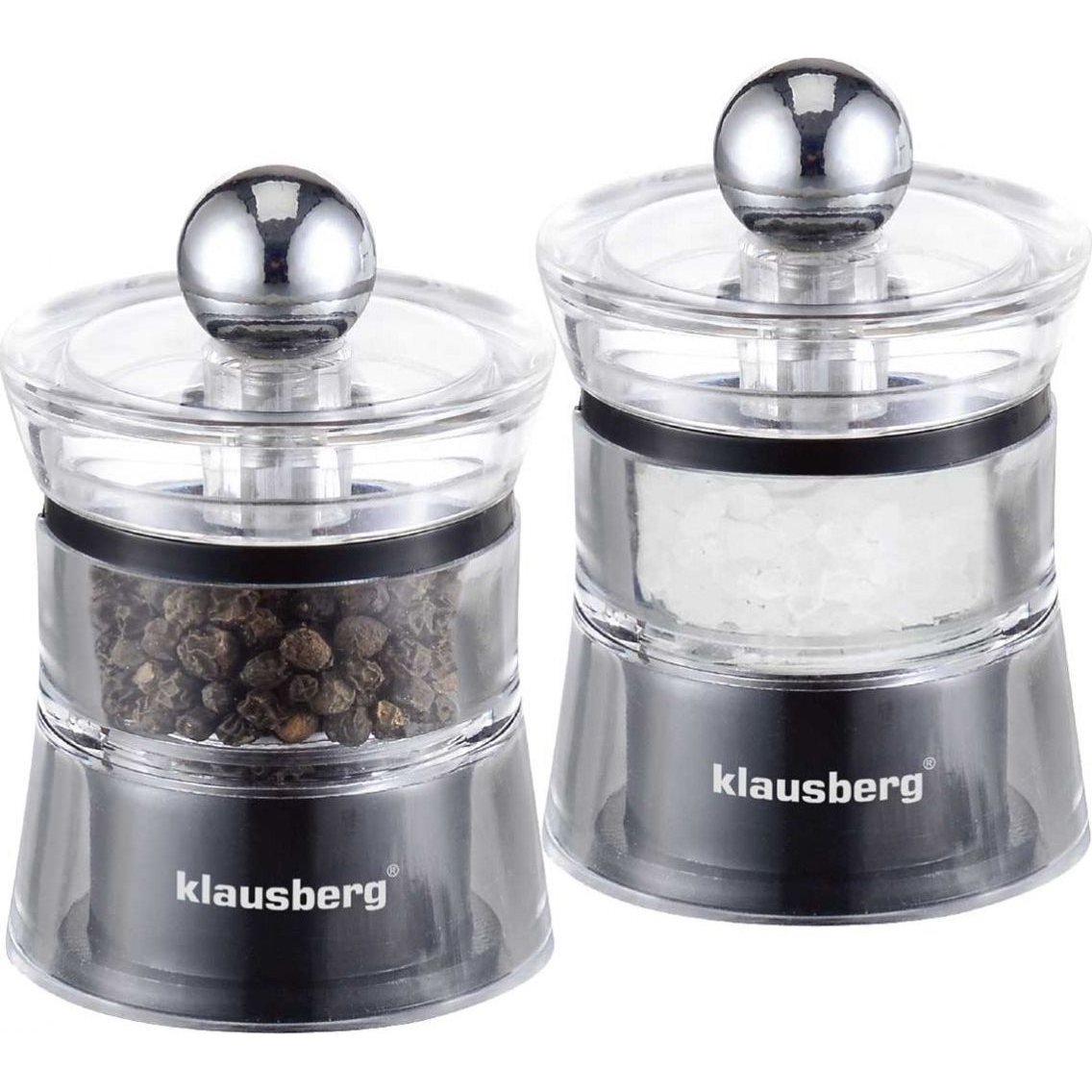 Klausberg Mini Só- és Borsőrlő Készlet KB-7432 (KB-7432)