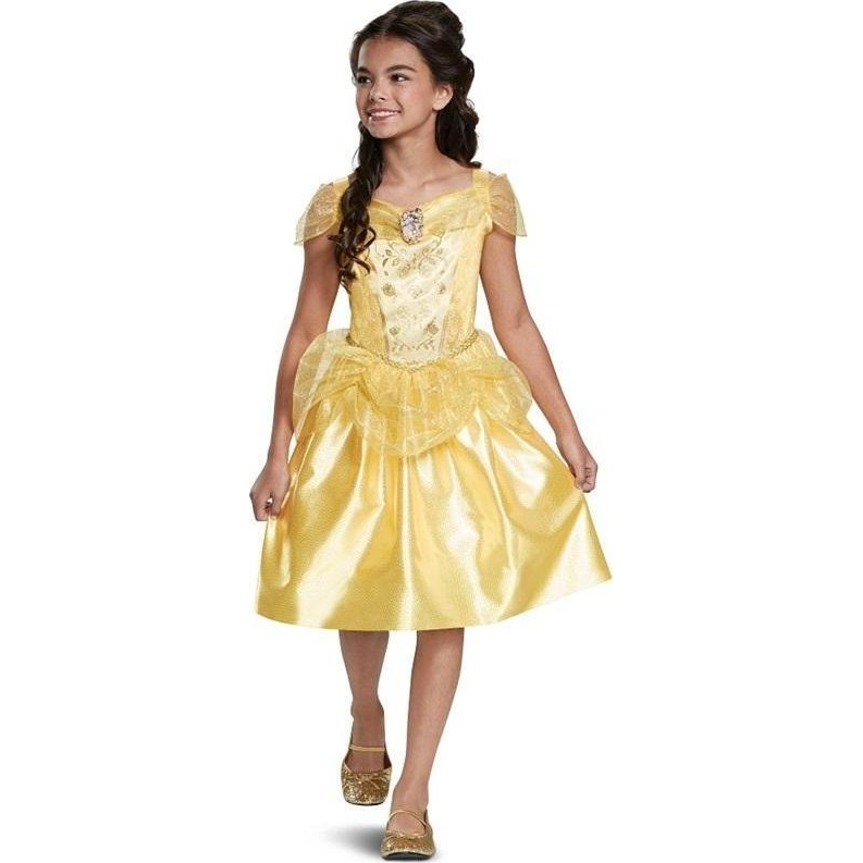 Disney Hercegnők, Belle Jelmez - 7-8 Év (0192995051218)