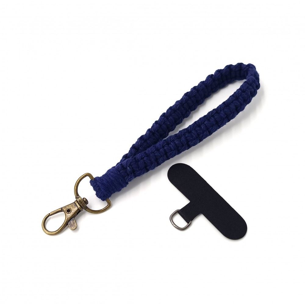 Cellect fonott szövet csuklópánt szilikon tokhoz sötétkék (CEL-STRING-FAB-DB) (CEL-STRING-FAB-DB)