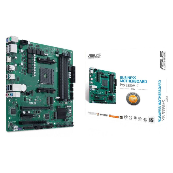 ASUS PRO B550M-C/CSM AMD B550 Гнездо AM4 микро ATX