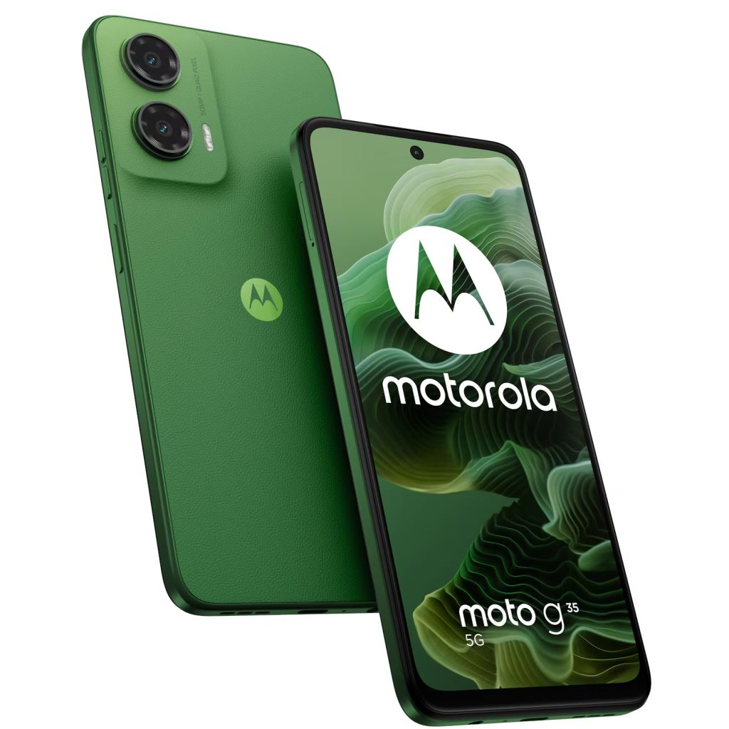 Motorola Moto G35 5G 4/128GB Dual-Sim mobiltelefon zöld (PB3K0011PL) (PB3K0011PL)
