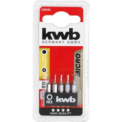 Bit készlet kwb 128440 Acél 1 db (128440)