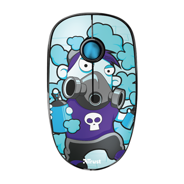 Trust Sketch myš Pro praváky i leváky RF bezdrátový Optický 1600 DPI