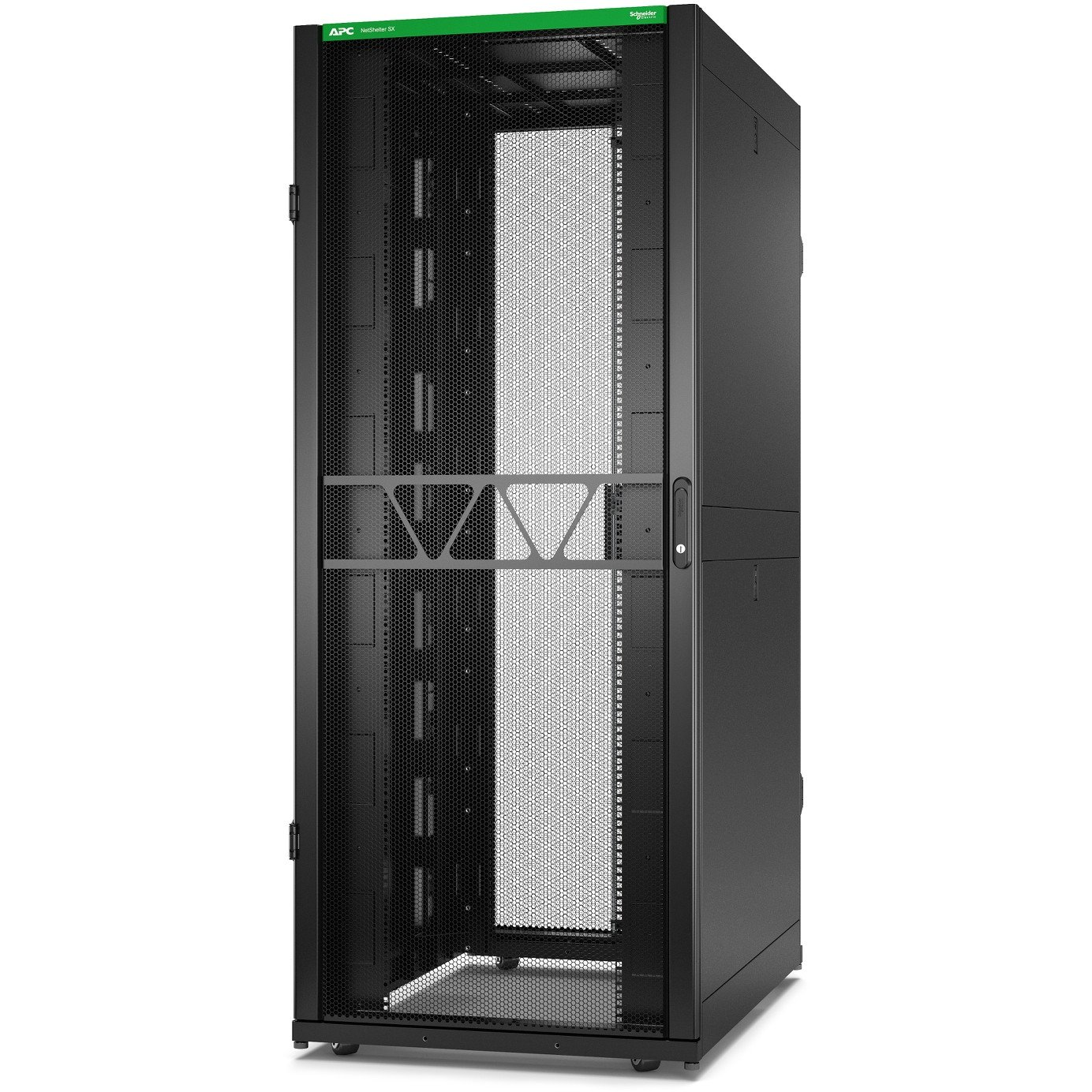 APC AR3380B2 rack 42U Voľne stojací rack Čierna (AR3380B2)