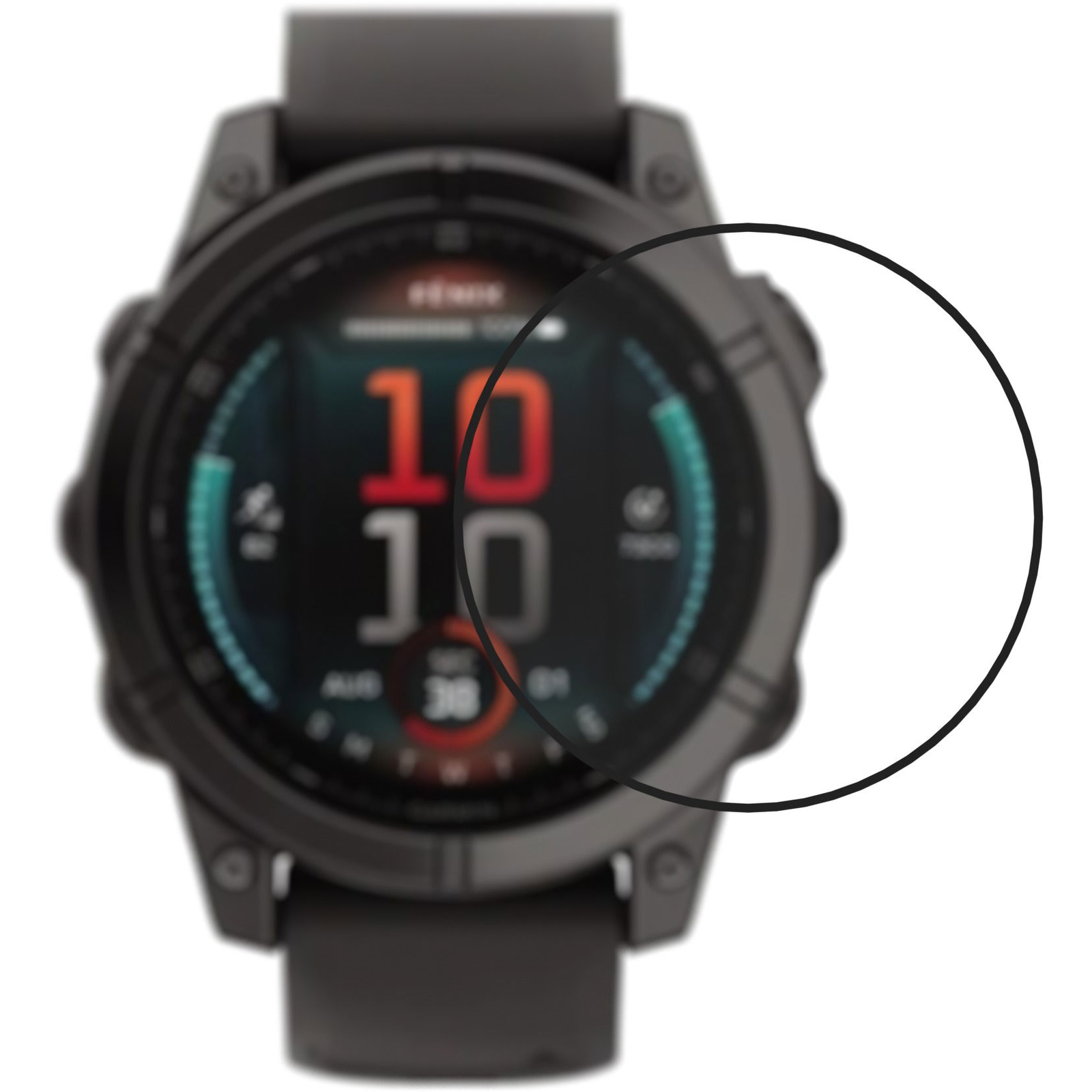 AlzaGuard Flexglass GarminFenixE 47 mmüvegfólia (AGD-TGW102)