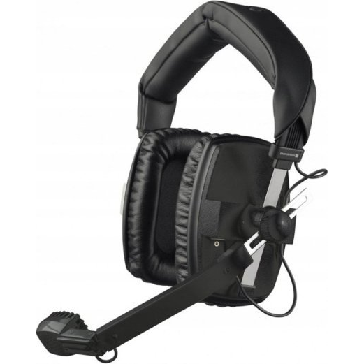 Beyerdynamic Auriculares Cerrados Con Micrófono Hipercardioide Dinámico, 50 Ohmios, Negro