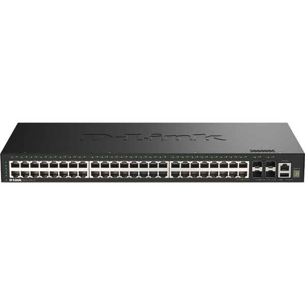 D-Link DGS-1530-52/E netwerk-switch Managed L2 Gigabit Ethernet (10/100/1000) Zwart