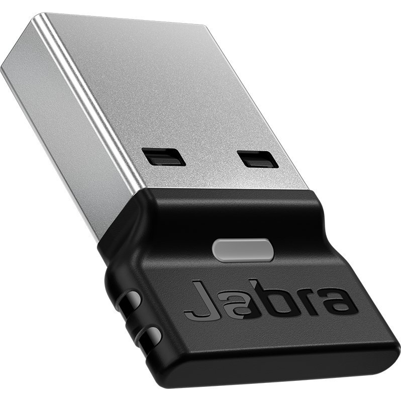 Jabra Link 390a MS Speak2 Bluetooth Adapter Silver/Black (14208-43)