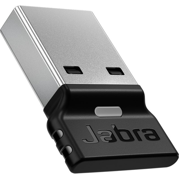 Jabra Link 390a MS Speak2 Bluetooth Adapter Silver/Black