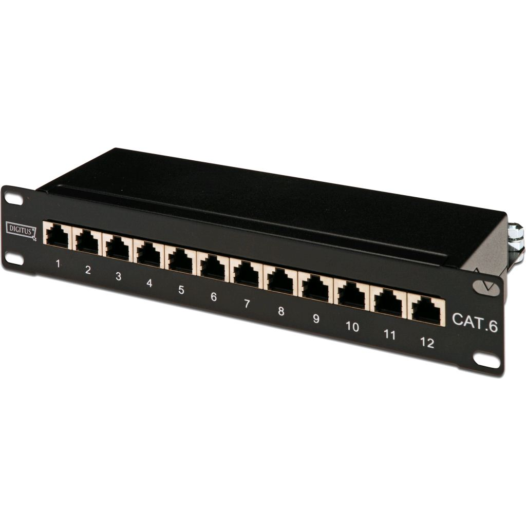 Digitus DN-91612S patch panel 12 port 1U 10