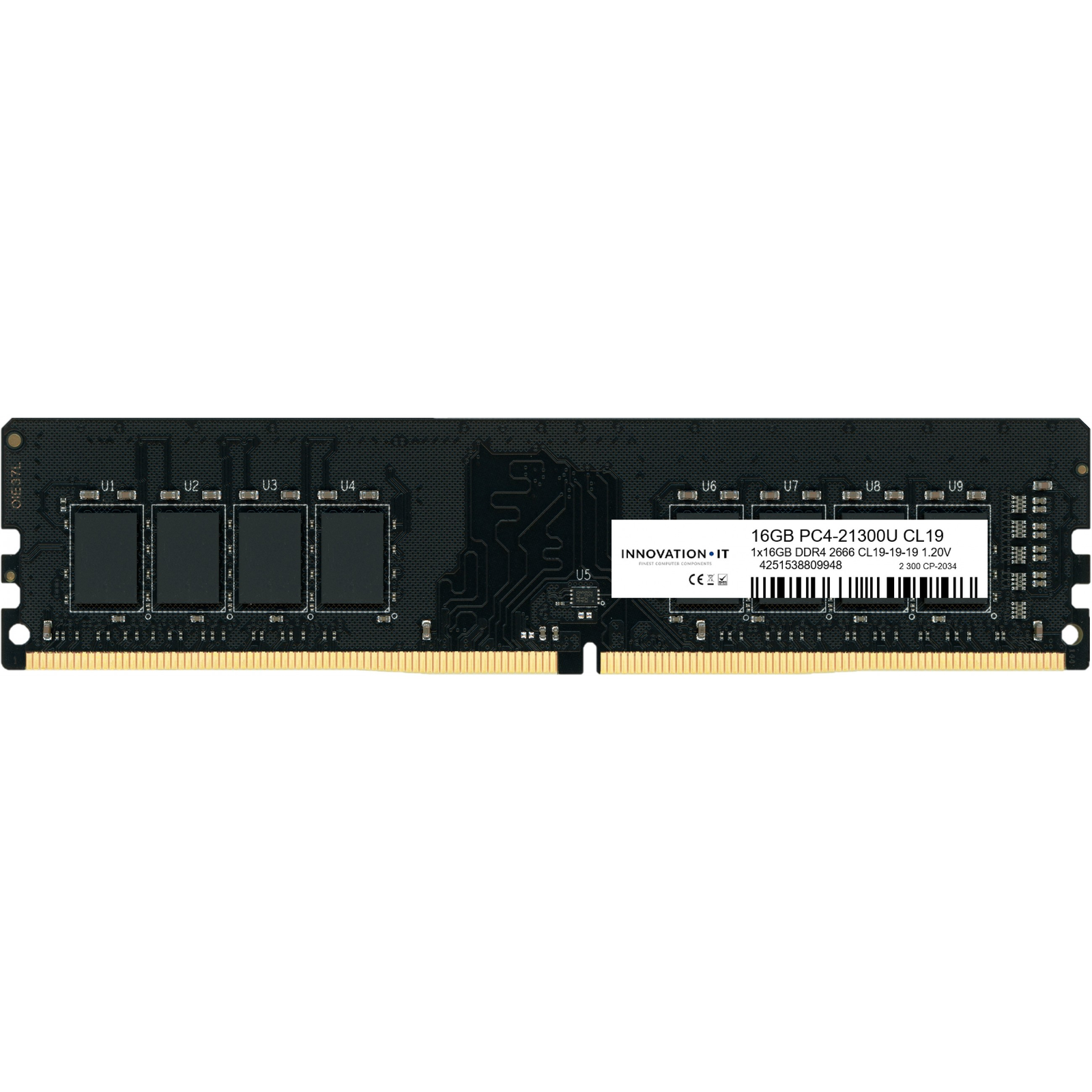 Innovation IT DDR4 2666MHz 16GB CL19 RAM modul (Inno16G26662GS)