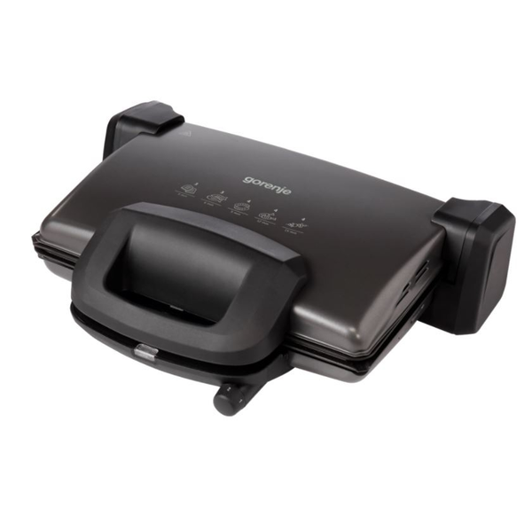 Elektrický gril Gorenje KR1800SDP Kontaktní Černý 1800W Rozkládací