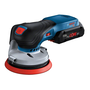Bosch GEX 18V-125 PROFESSIONAL Произволна орбитална шлифовъчна машина 10000 об/мин 20000 OPM Черен, Син, Сив