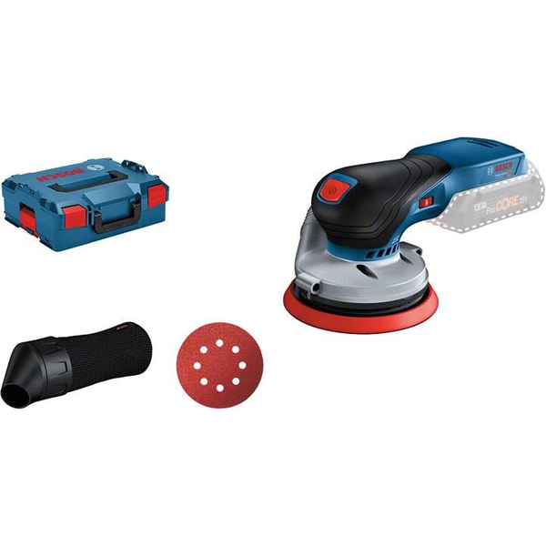 Bosch GEX 18V-125 PROFESSIONAL Произволна орбитална шлифовъчна машина 10000 об/мин 20000 OPM Черен, Син, Сив