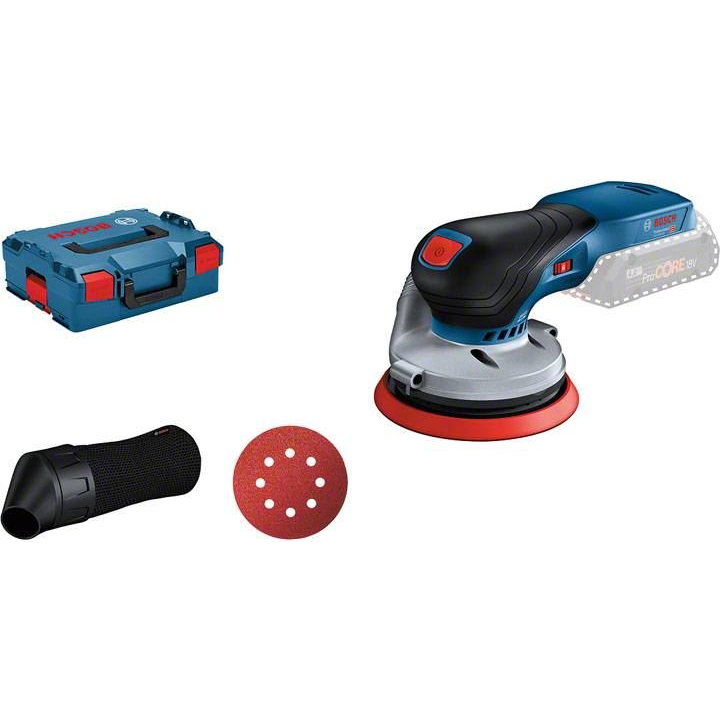 Bosch GEX 18V-125 PROFESSIONAL Excentrická brúska 10000 ot/min 20000 OPM Čierna, Modrá, Šedá (0601372200)