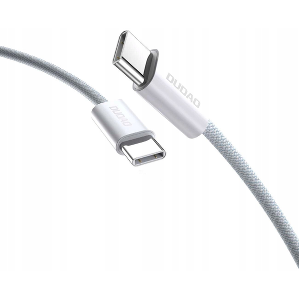 Vzdržljiv kabel UCB-C PD 60 W s pletenico iz ogljikovih vlaken, 2 m, svetlo moder