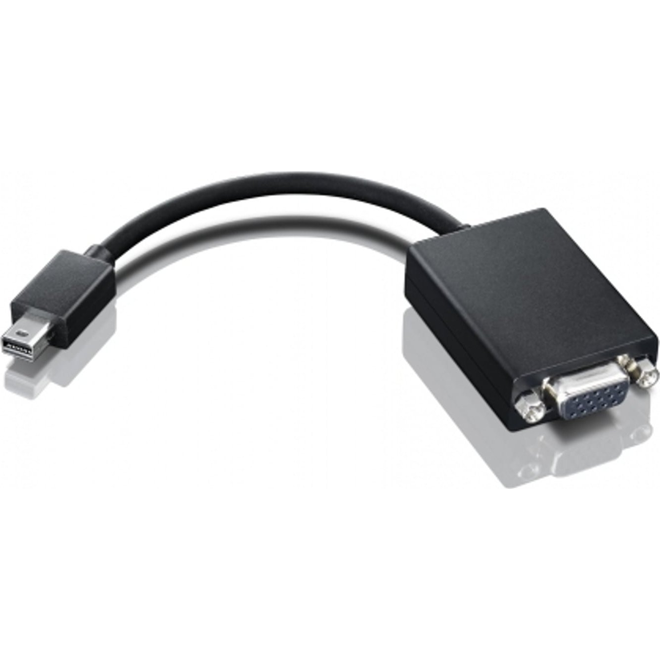 Lenovo 03X6402 0,172 M mini-DisplayPort VGA Fekete (Mini Display Port To Vga Adapt)