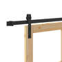 Ușă glisantă cu set de accesorii 'ORKDAL'78x211 cm, Ușă interioară cu sticlă 'ORKDAL'78x211x4 cm din lemn de pin masiv