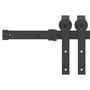 Ușă glisantă cu set de accesorii 'ORKDAL'78x211 cm, Ușă interioară cu sticlă 'ORKDAL'78x211x4 cm din lemn de pin masiv