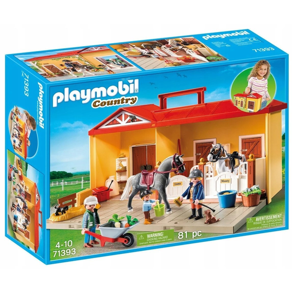 Playmobil Nová přenosná stáj (5671)