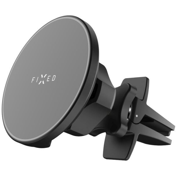 FIXED MagRound - MagSafe kompatibilis, 15 W, fekete (FIXMRO-BK)