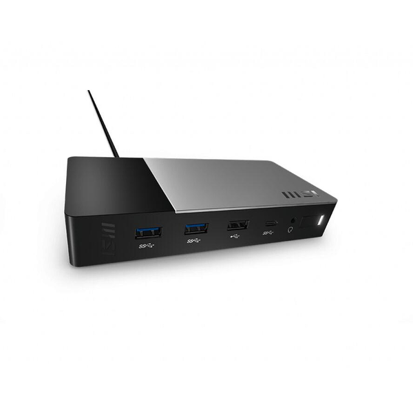 MSI USB-C Docking Station Gen 2 USB 3.2 Gen 2 (3.1 Gen 2) Type-C Černá
