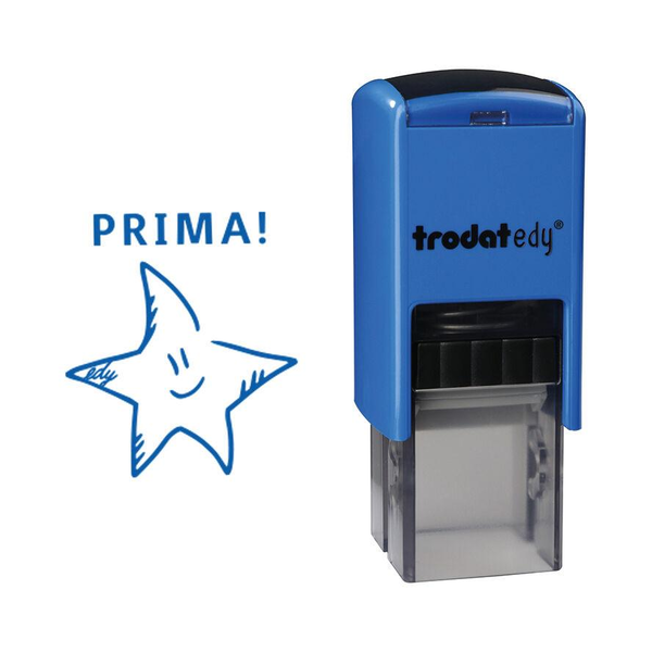 Trodat Motivstempel Printy blau "Stern" 4922