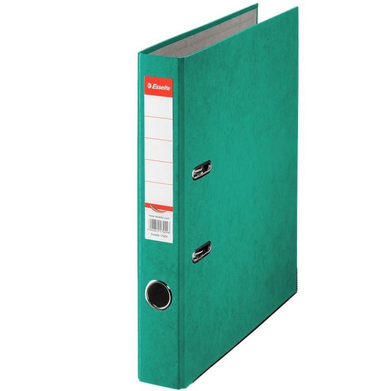 Esselte Rainbow karton iratrendező zöld (17922) (esselte17922)