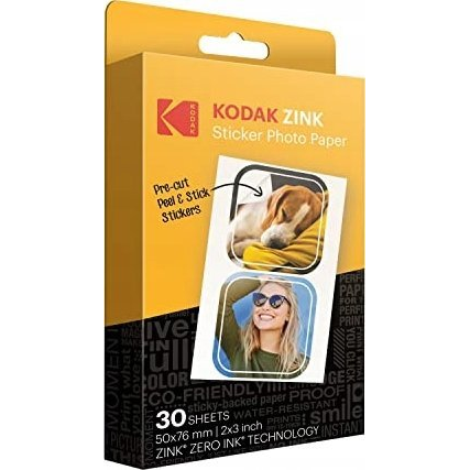 Papírové náplně do fotoaparátu KODAK STEP TOUCH Tiskárny STEP 60x Samolepky