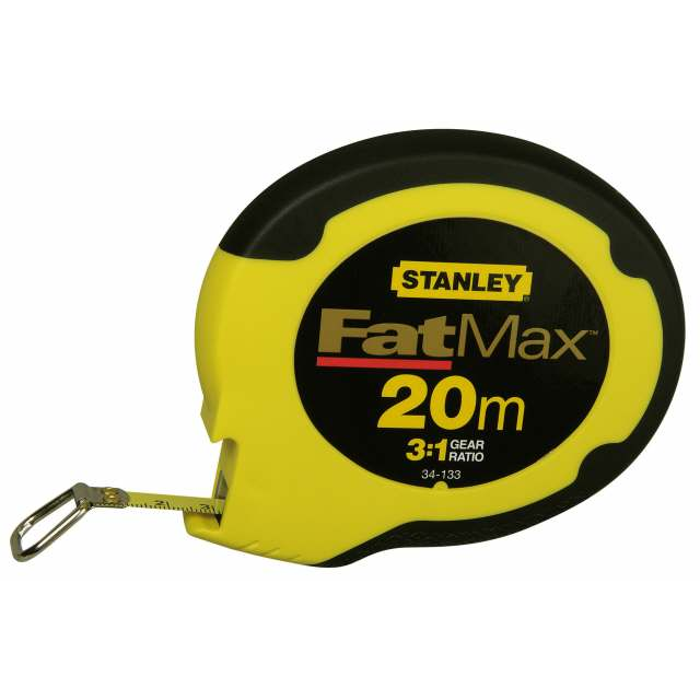 Stanley 0-34-133 FatMax Mérőszalag - 20m × 10 mm (0-34-133)