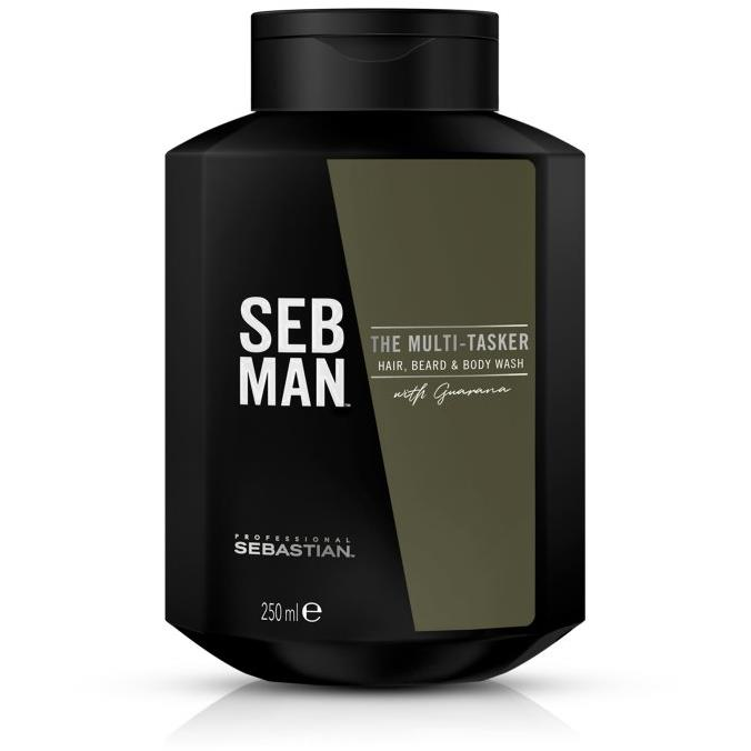 SEBASTIAN PROFESSIONAL Seb Man The Multitasker 3in1 Hair Beard & Body 250 ml (3614226778116)