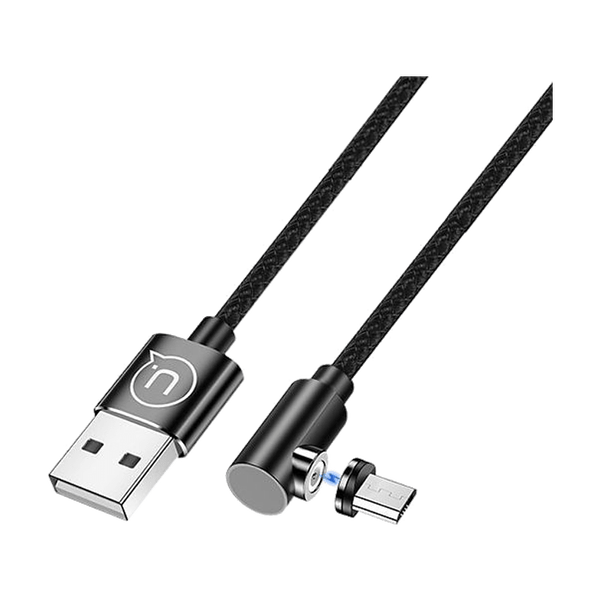 Usams Magnetic Charging Cable 1m, microusb With Removable Magnetic Plug, black -u54 Sj446usb01