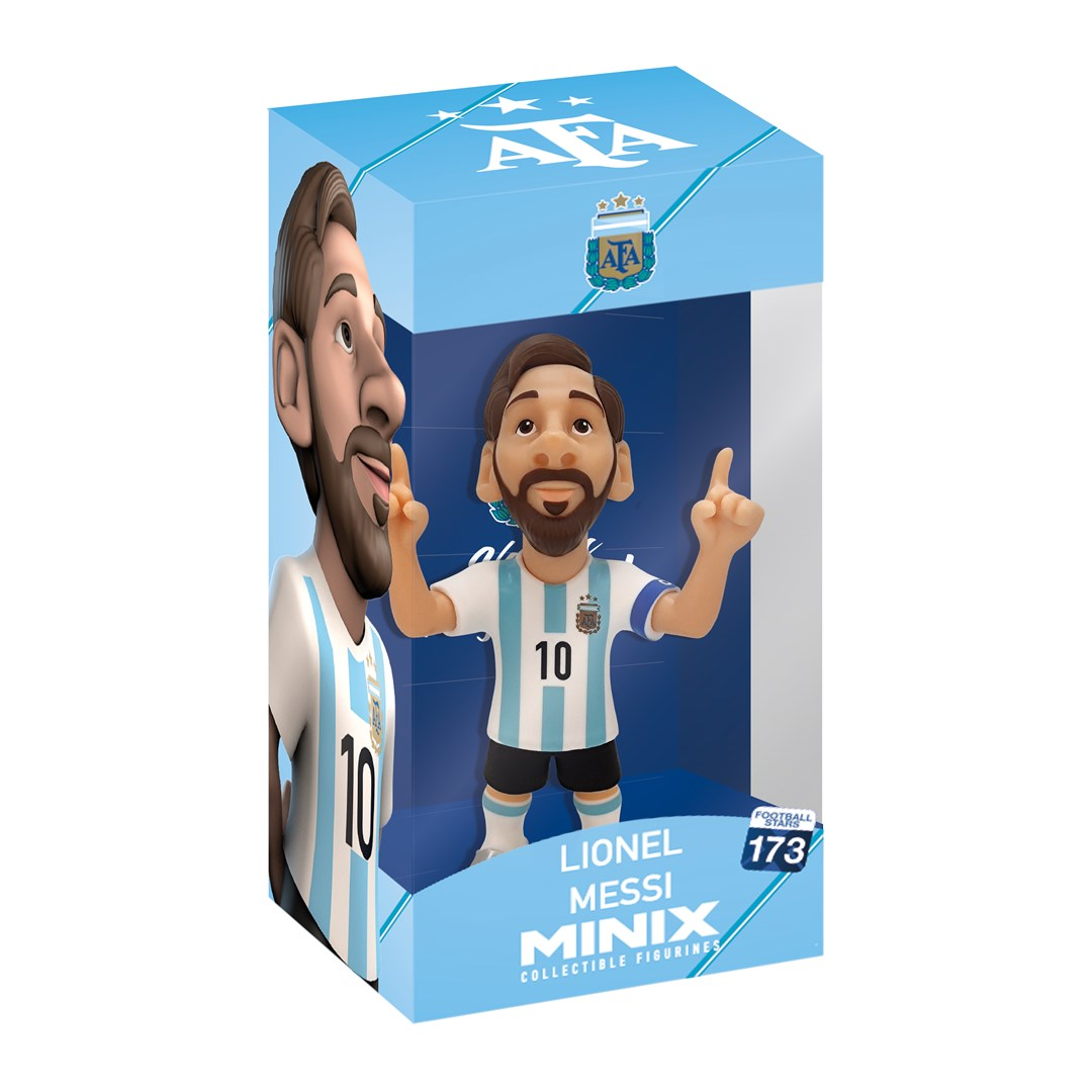 Minix 173 Football Stars - Argentina Lionel Messi gyűjthető Focista figura 12cm (11735)