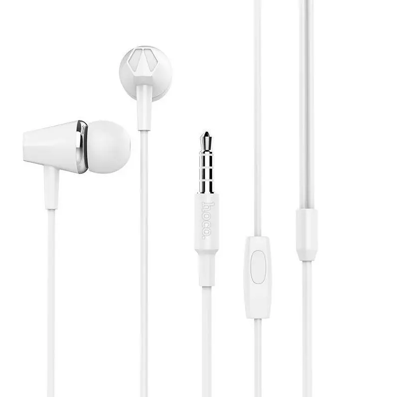 Hoco M34 Drumbeat Vezetékes Headset - Fehér (78463)