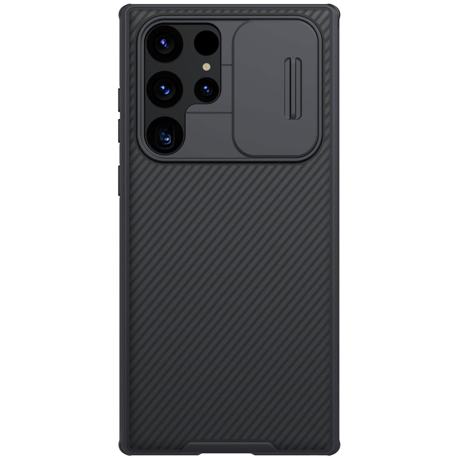 Nillkin CamShield PRO Magnetic Samsung Galaxy S22 Ultra hátlap tok, fekete (57983114869)