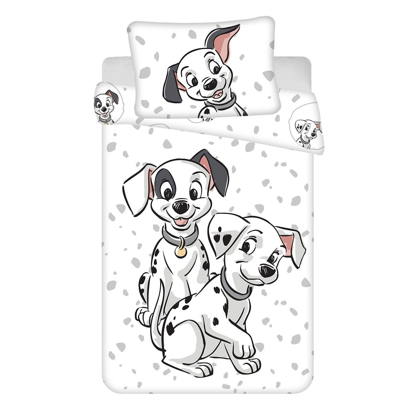 Jerry Fabrics 101 Dalmatians 03 baby 100 × 135, 40 × 60 cm (00145-DOPOSPA103A)