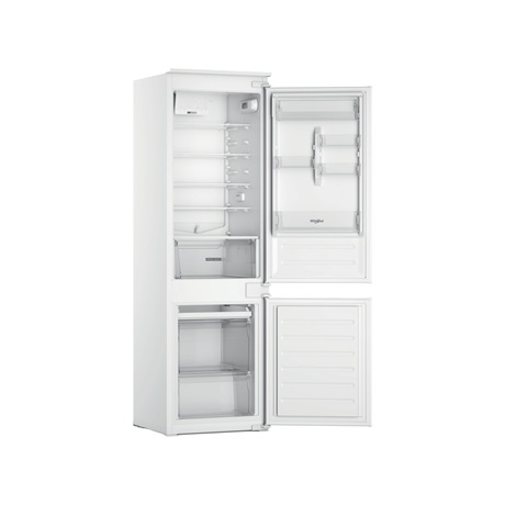 WHIRLPOOL WHC18D011A2 Hűtőszekrény fagyasztóval beépíthető 268L Fehér