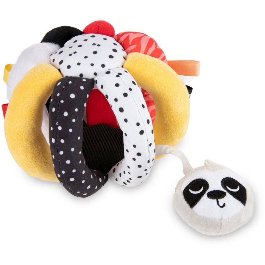 Canpol babies Szenzoros labda csörgővel és fütyülővel Lajhár BabiesBoo (5901691870758)