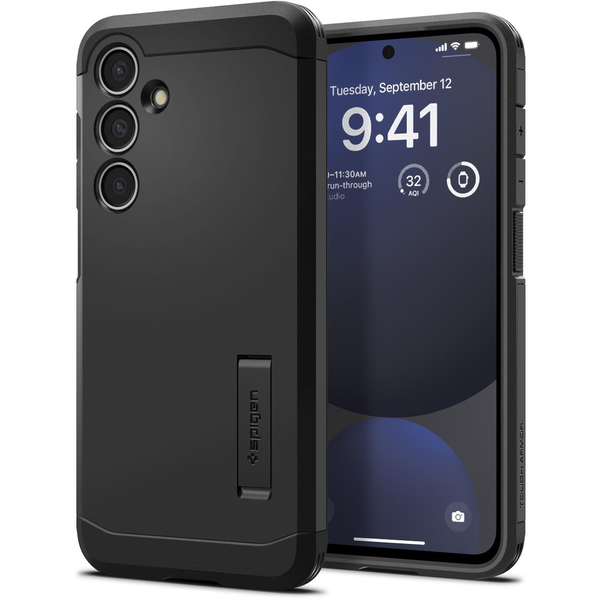 Puzdro Spigen Tough Armor pre Samsung S24 FE – pancierové
