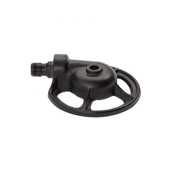 Fiskars 1023663 kerek álló esőztető, rozsdamentes fém váz