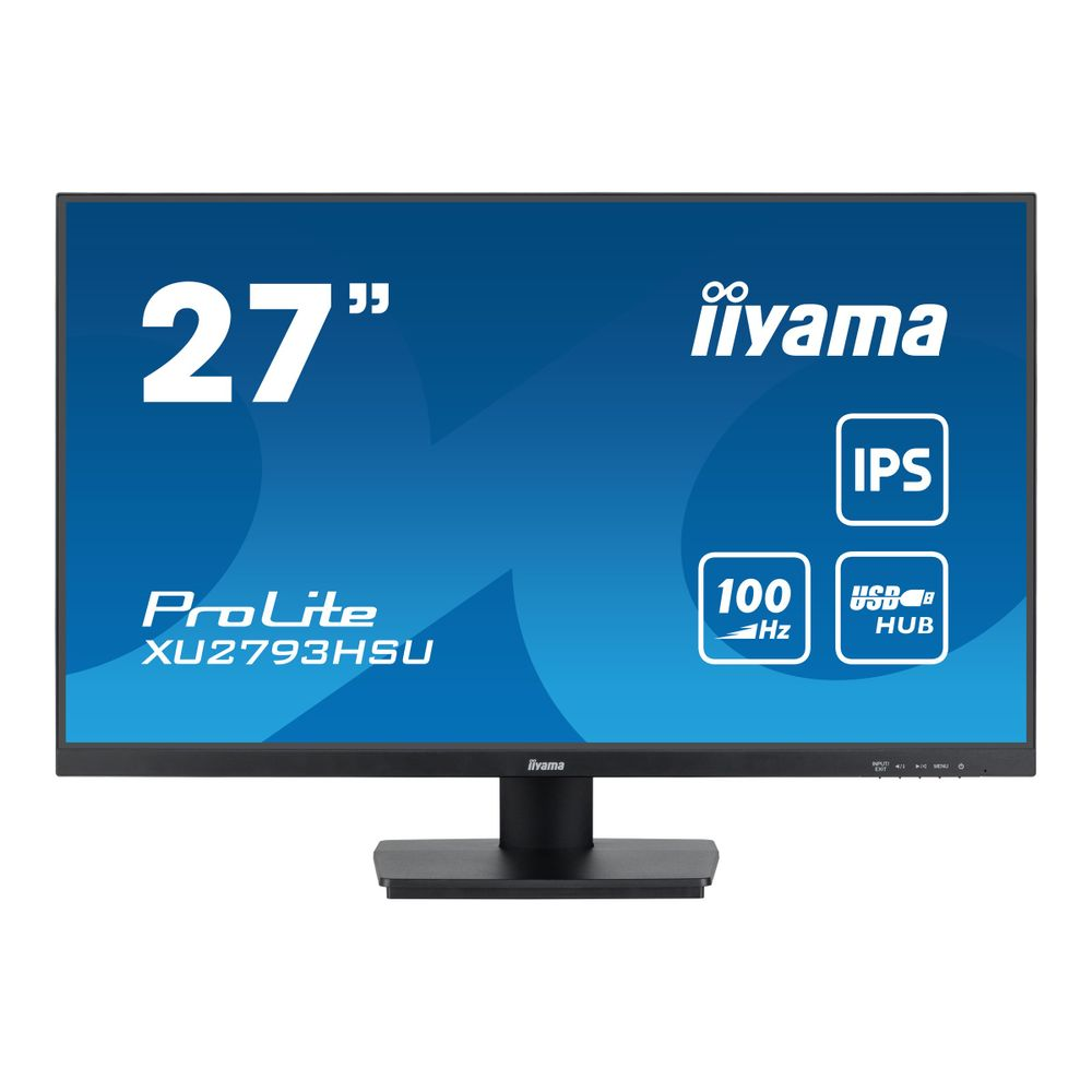 iiyama ProLite 27" Full HD IPS Monitor 1920x1080 100Hz Fekete (XU2793HSU-B6)