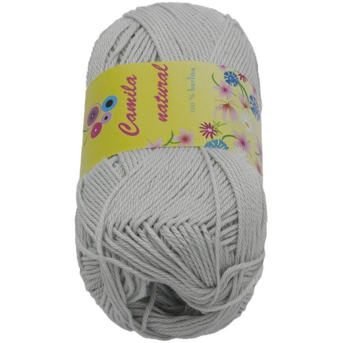 Camilla natural 50g - 230 világosszürke (6831)