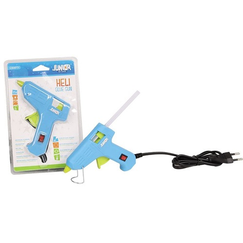 Junior Ragasztópisztoly 20W  "Heli"  (7 mm-es ragasztórúdhoz) (437001)