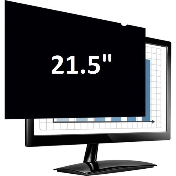 Fellowes PrivaScreen 54,6 cm (21.5") Monitor Randloze privacyfilter voor schermen