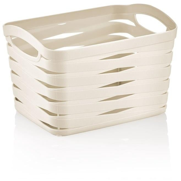 BASKET 1.5L RIBBON M-094 CREAM