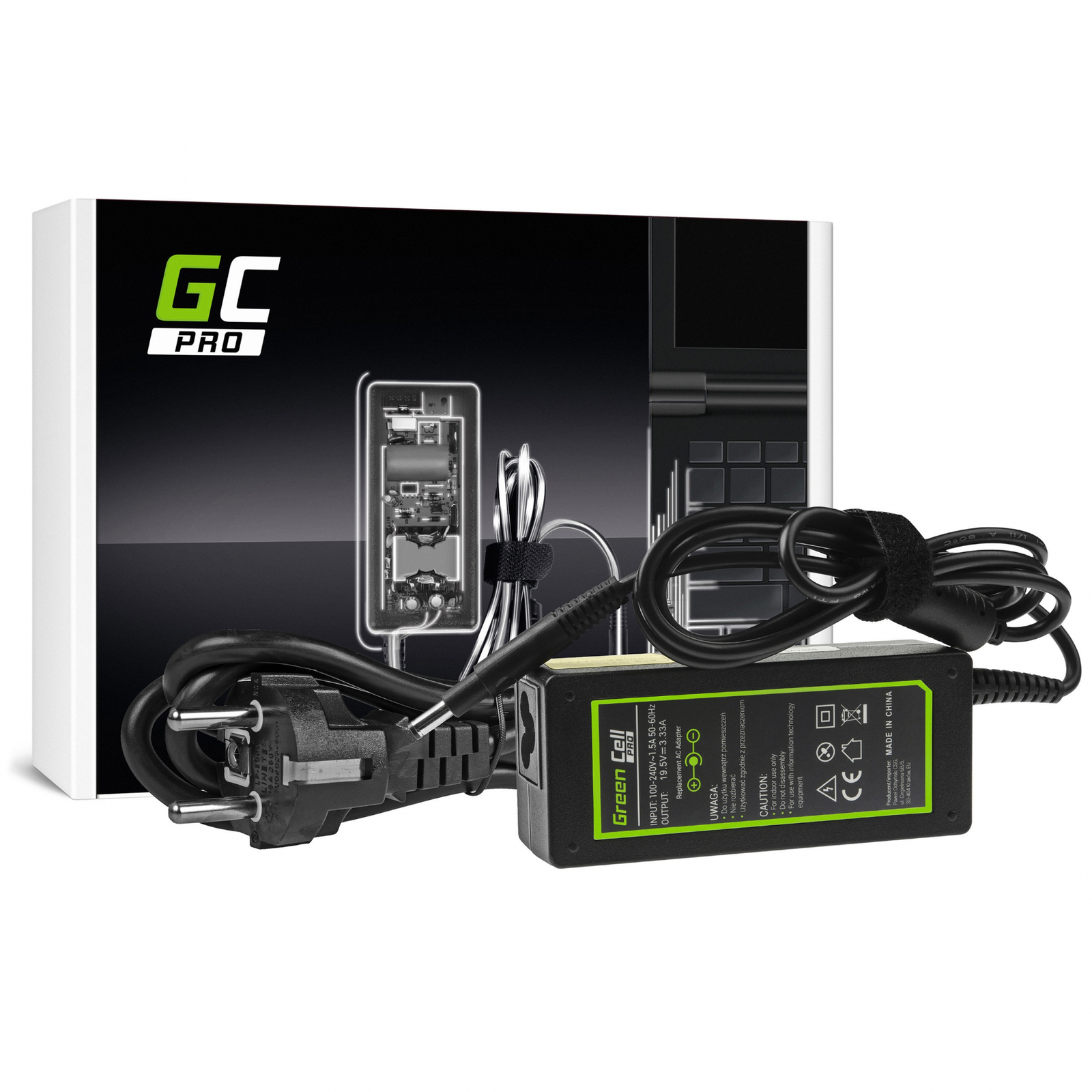 Green Cell PRO AD42P 65W HP xxx notebook adapter (AD42P)