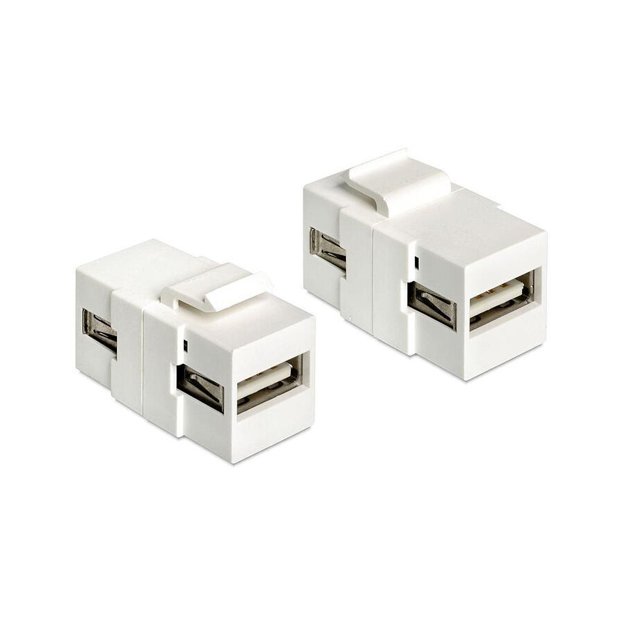 LAN Delock 86317 USB 2.0 A anya> USB 2.0 A anya Keystone modul (86317)